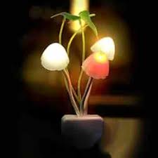 3D Mushroom LED Night Light Sensor Lamp