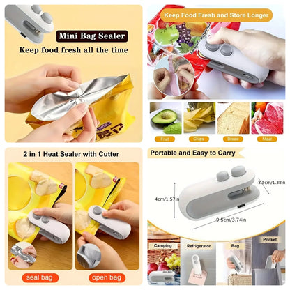 Rechargeable Mini Bag Sealer Machine